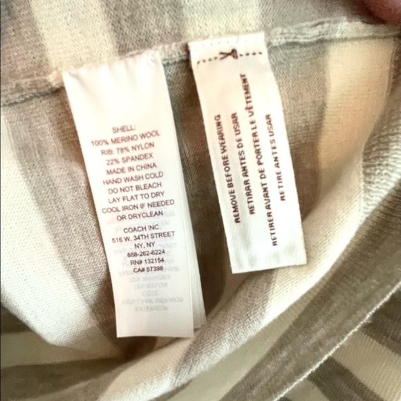 Coach Crewneck striped sweater - Picture 8 of 9